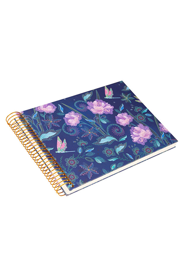 Spiral Album – Nature's Melody Blue | 24X17 cm
