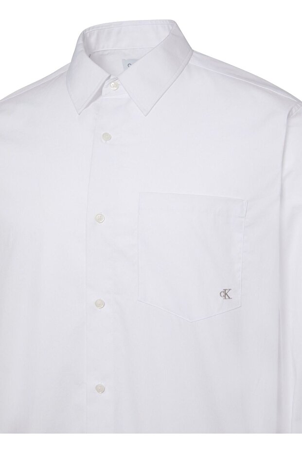 LS POPLIN CLASSIC GÖMLEK - 3