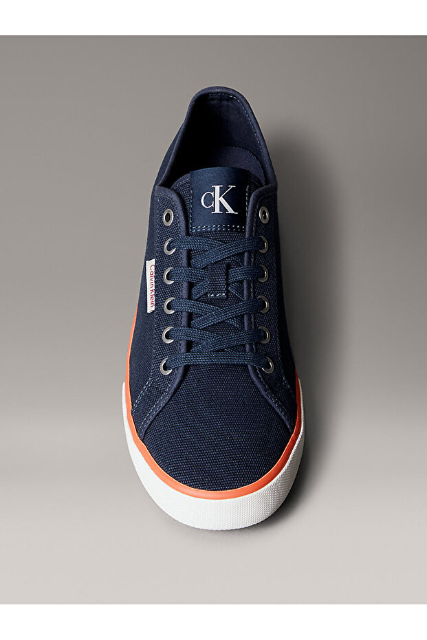 Erkek Mavi Sneaker - 4
