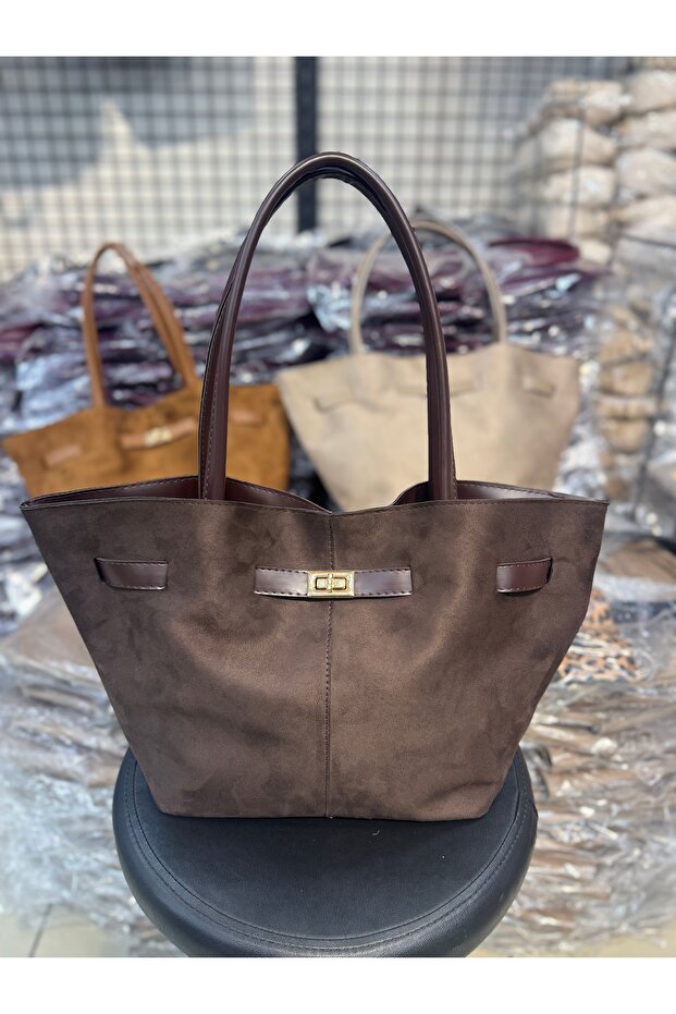 حقيبة كتف من الجلد المدبوغ - 2