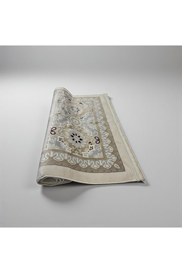 Divine Premium Velvet Islamic Prayer Mat – Mihrab Elegance Pattern