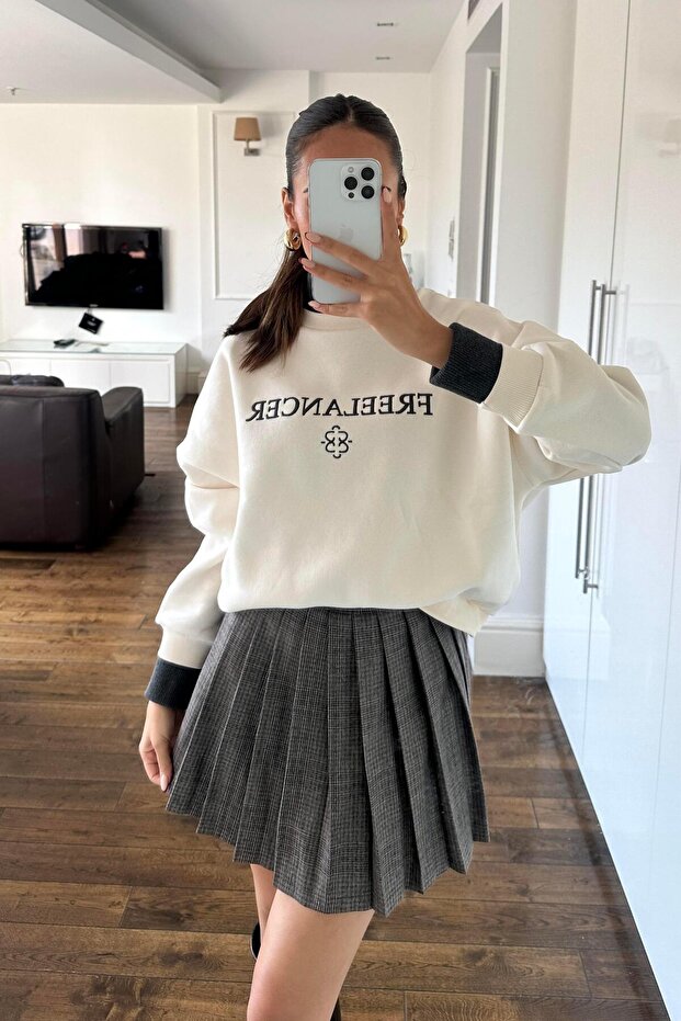 Pitikare Pileli Şort Etek - 2