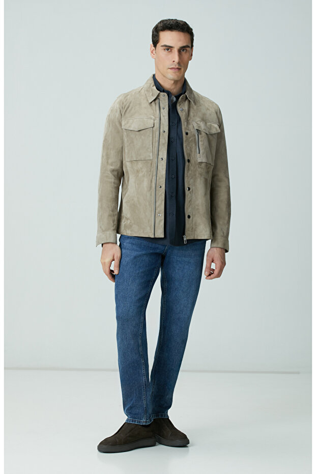 Lacivert Flanel Gömlek - 3