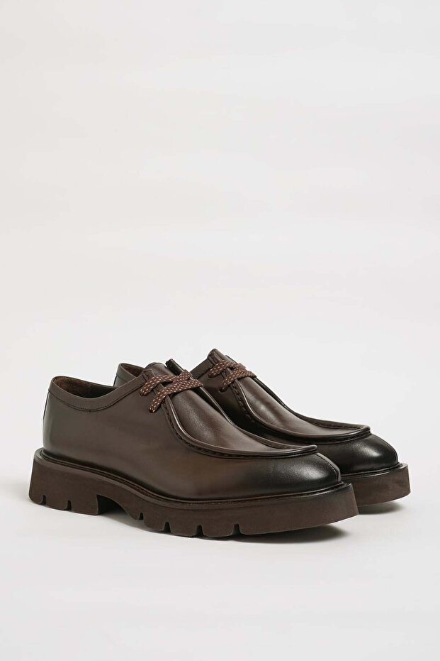 Rafael Model Genuine Natural Leather Eva Sole Casual Shoes