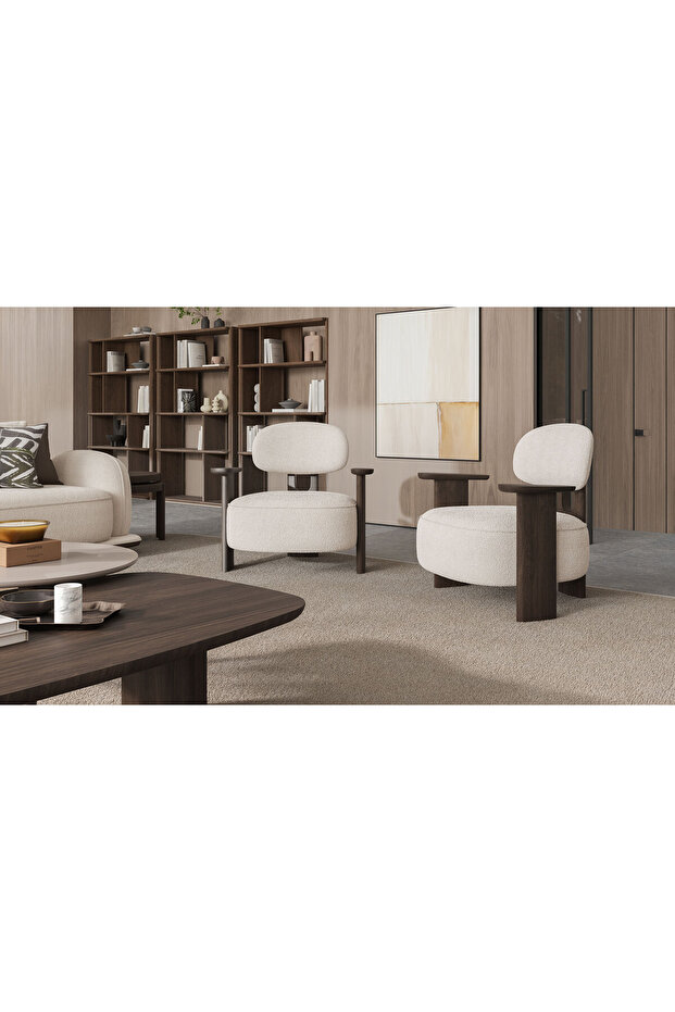 Como Ahşap Berjer - 2