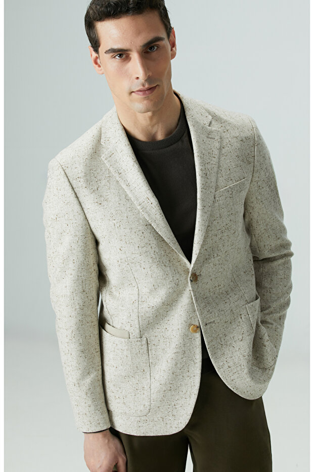 Limited Bej Yün Ceket - 2