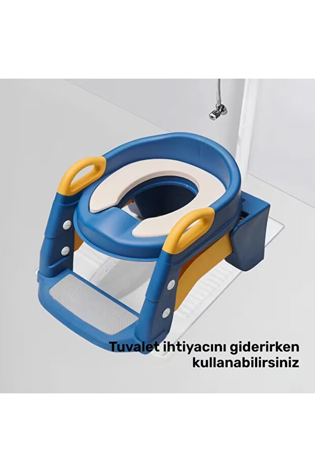 Merdivenli Tuvalet adaptörü Mavi - 4