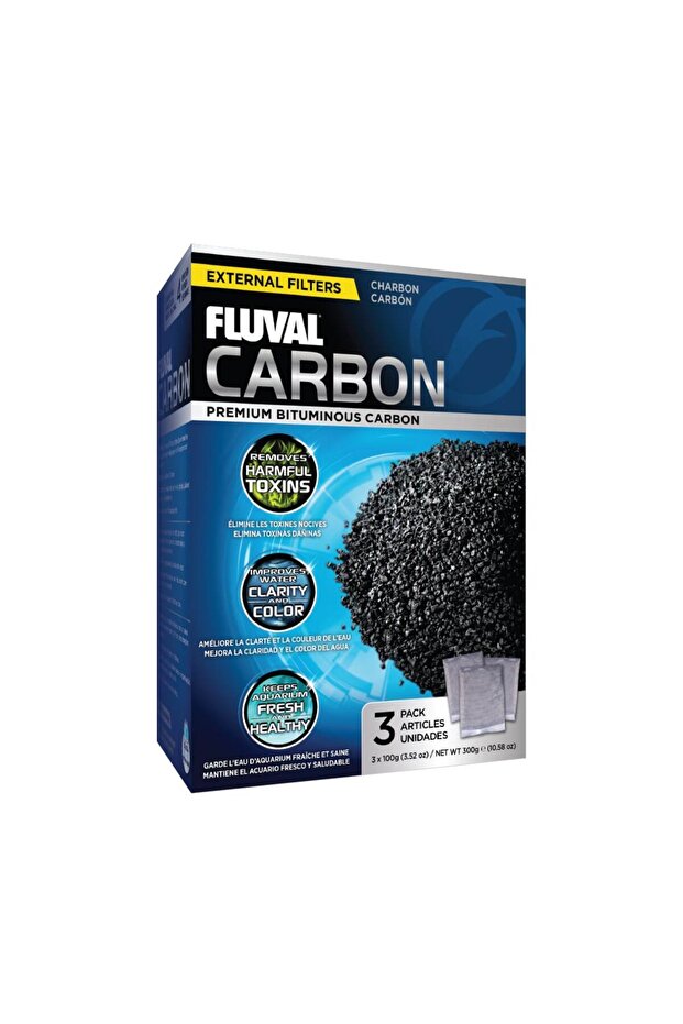 Carbon External Filter Media 3x100G
