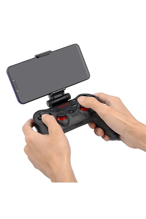 Ceres bluetooth wireless gamepad, Bluetooth 4.2 connection, comfortable design, Black - 7