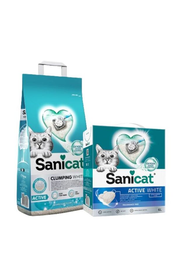 Active White Cat Litter - 1
