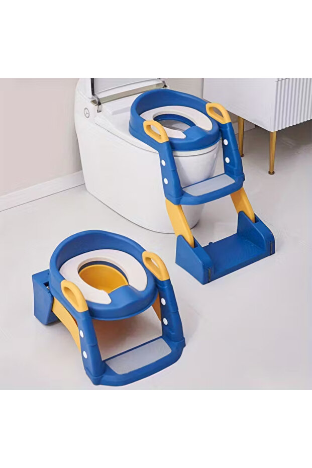Merdivenli Tuvalet adaptörü Mavi - 1