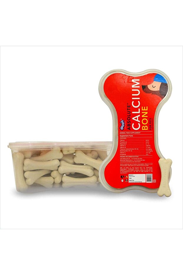 Absolute Calcium Bone Dog Supplement 40pcs