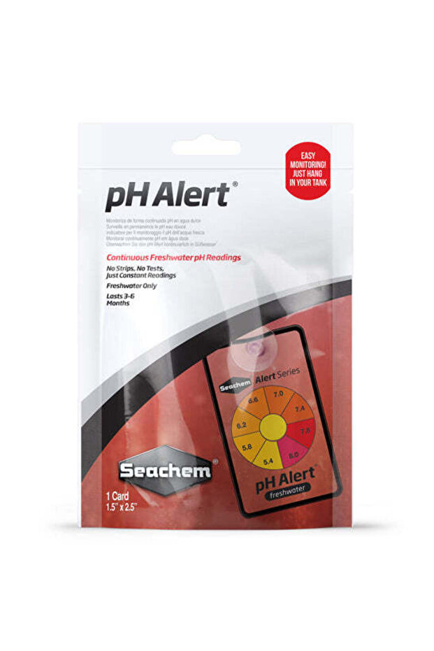 pH Alert Water Test Kit for Aquariums 1pc