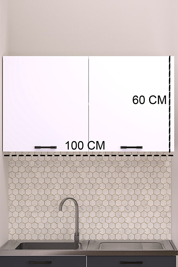 100 cm Emily Mutfak Üst Modül - 1