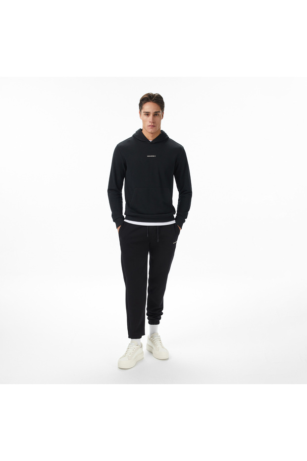 Erkek Siyah Sweatshirt - 3