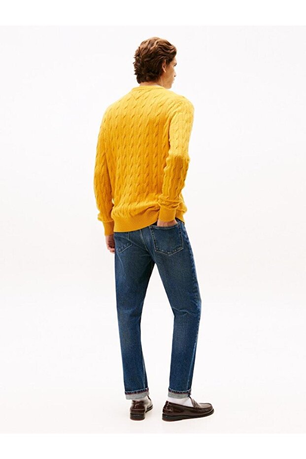 LAMBSWOOL BLEND CABLE CREW - 2