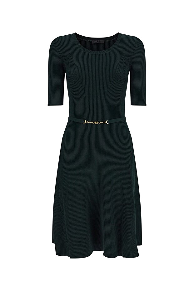 Laila Kadın Flare Fit Elbise - 6