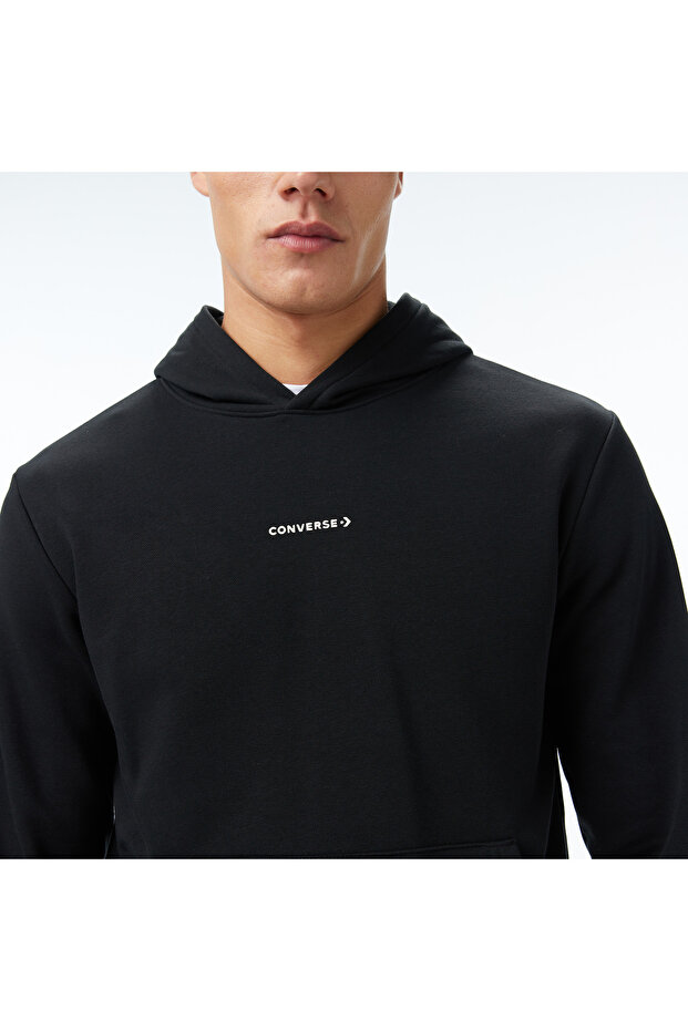 Erkek Siyah Sweatshirt - 5