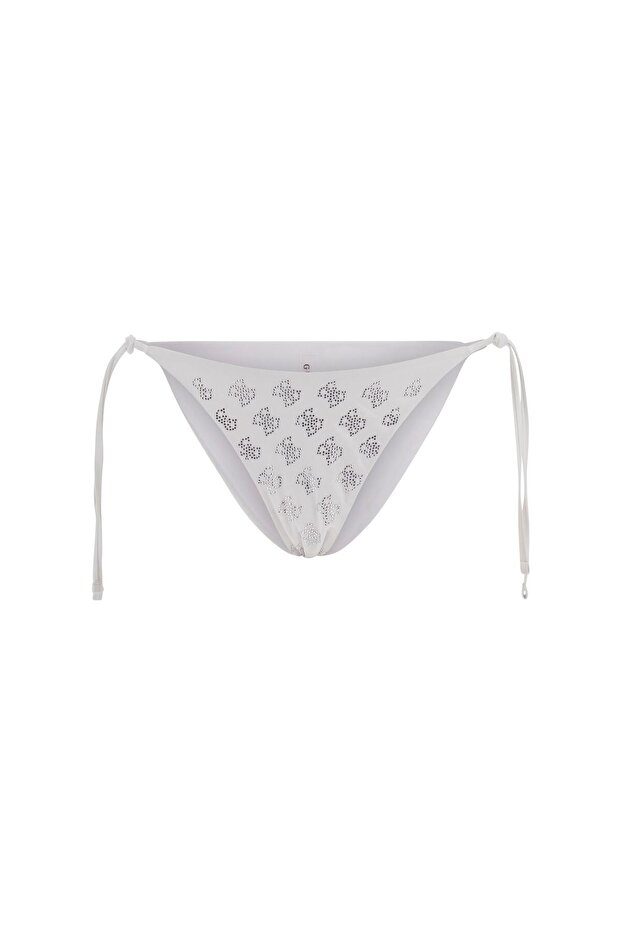 4G Rhinestone Kadın String Bikini Altı - 6
