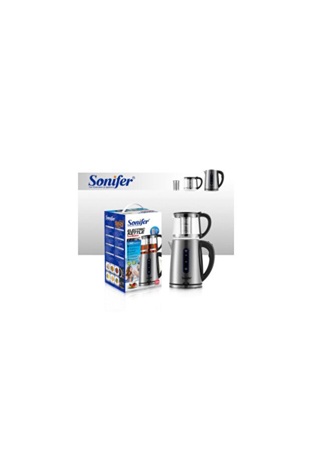 SF-2118 Electric Kettle & Tea Maker – 2-in-1 Smart Design