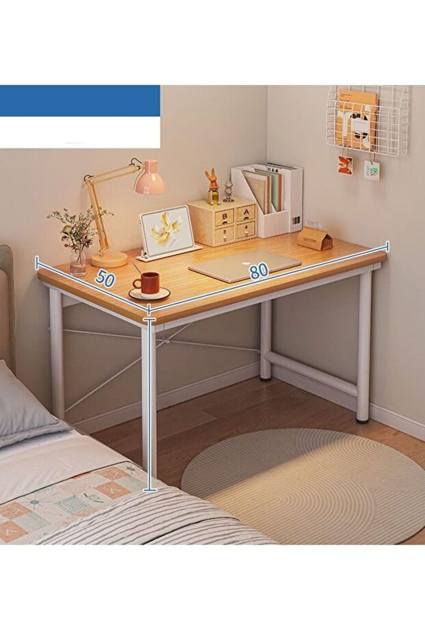 طاولة كمبيوتر وطاولة متعددة الوظائف لمحطة عمل المكتب المنزلي - 2