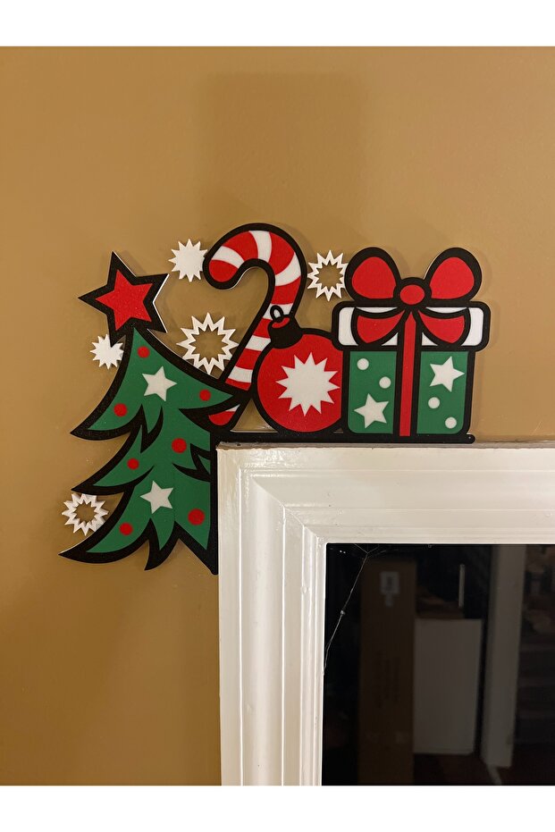 Christmas Door Top and Corner Decoration – Christmas Tree