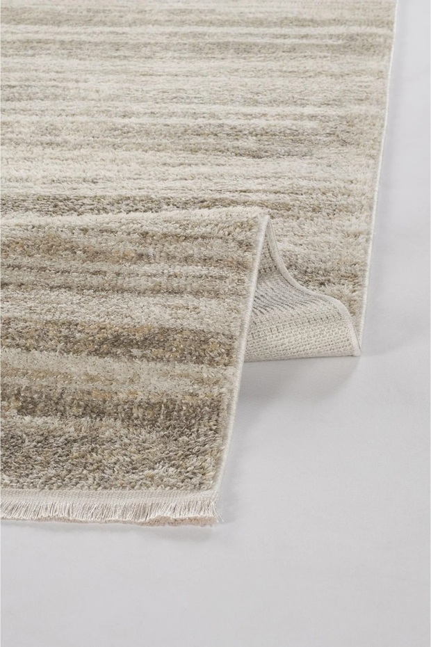 Lorenda Ekru kullanışlı polyester makine halısı - 3