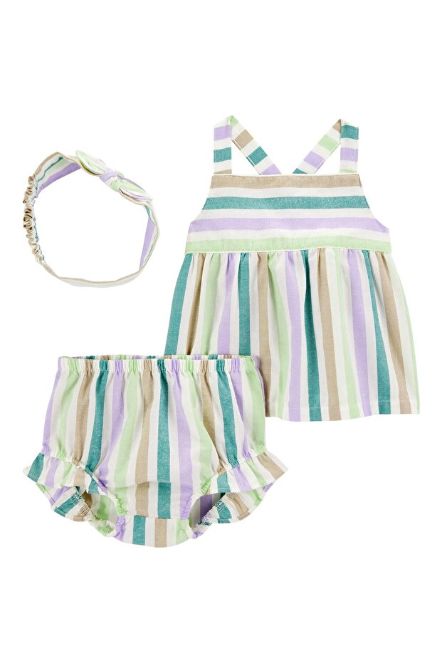 Kız Bebek Alt Üst Set - 1