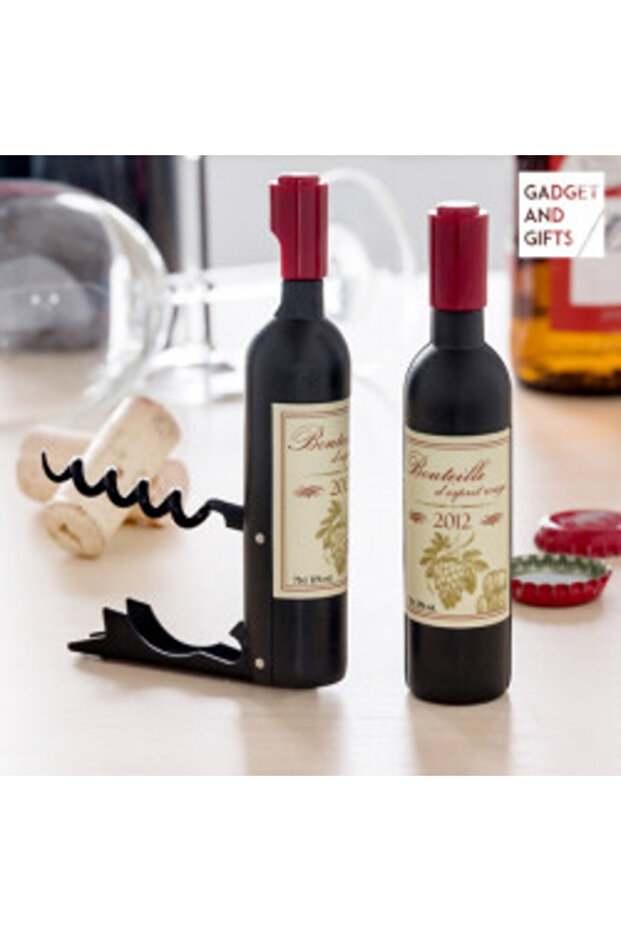 Magnetic corkscrew and bottle opener - 2