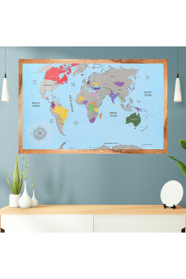 Scratch-off World Map - 2