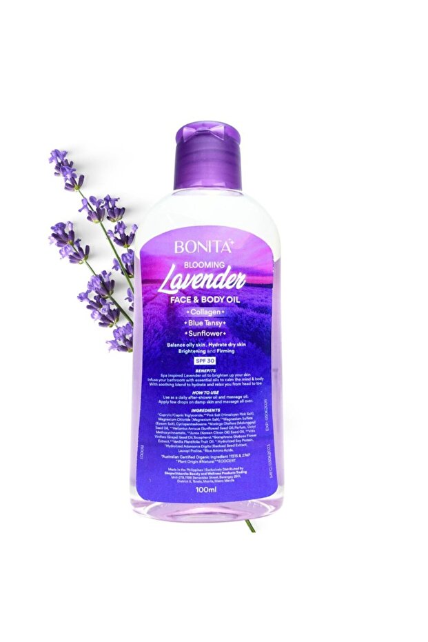 Blooming Lavender Face & Body Oil 100ml