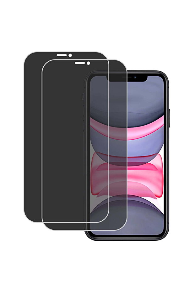 2-Pack Privacy Hydrogel Screen Protector for iPhone XR/11 (Clear, Edge-to-Edge)