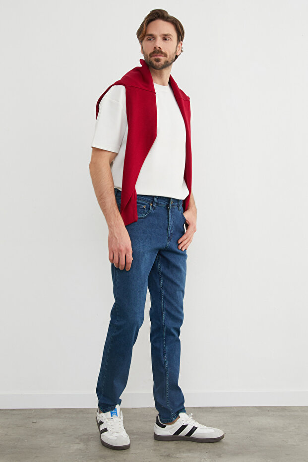 Regular Fit Normal Bel Jean - 3