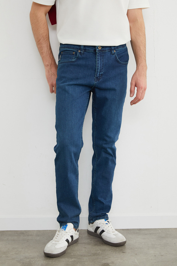 Regular Fit Normal Bel Jean - 5