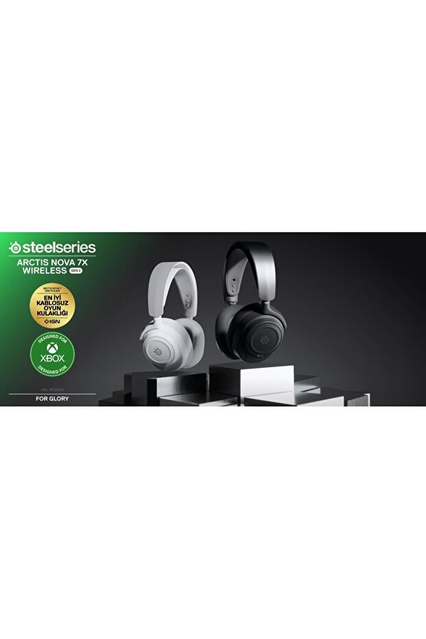 Arctis Nova 7X Gen2 Kablosuz Beyaz Gaming Kulaklık - 3