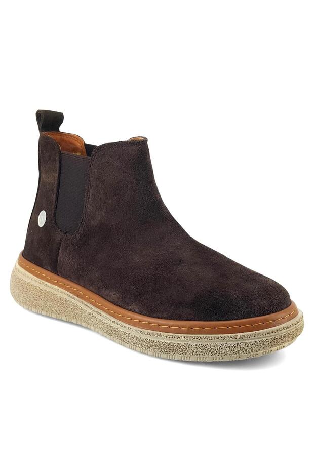1065 25Kb Women's Daily Boots Brown Suede