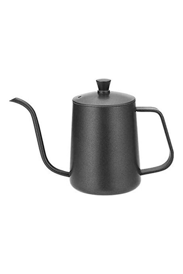 غلاية Gooseneck سوداء 600 مل