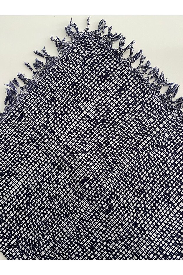 Straw Pattern Cheesecloth Writing - 1