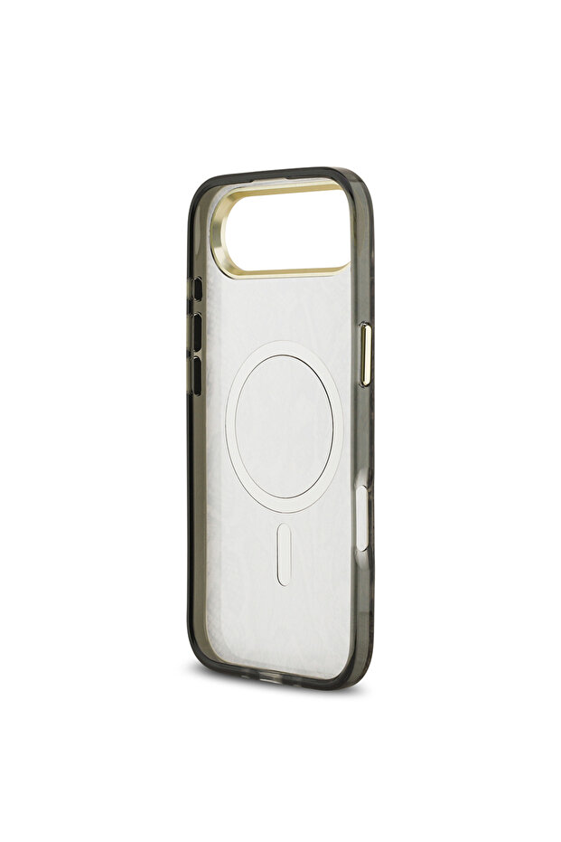 غطاء متوافق مع هاتف iPhone 17 Air، غطاء بنمط بايثون مع شعار مكتوب عليه M-safeli، بني اللون - 7