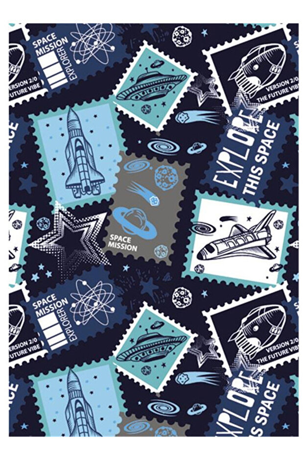 Space Stamp A/4 Folder with Elastic - 1