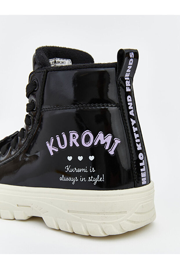 LCW STEPS Siyah Hello Kitty Baskılı Kız Çocuk Bot - 7