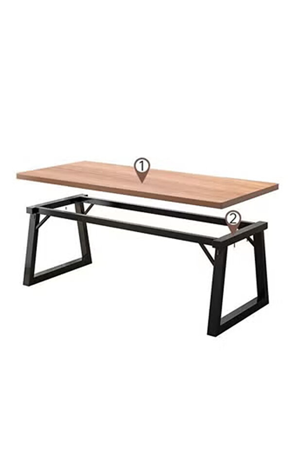 طاولة كمبيوتر وألعاب متعددة الوظائف 100 سم - 5