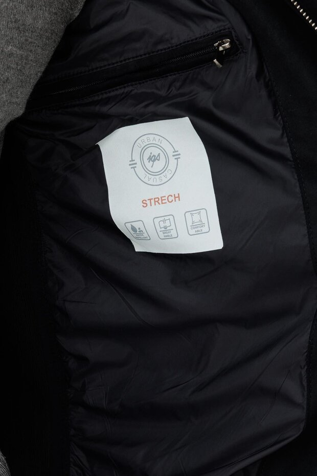 Erkek Siyah Mont - 3