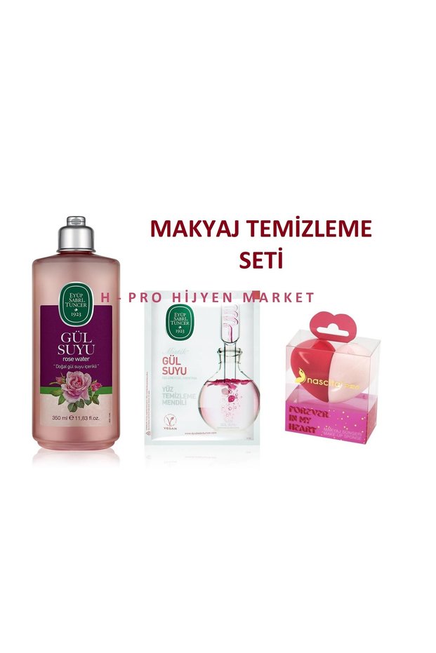 Rose Water Makeup Series, Rose Water, Wipes, Makeup Cotton