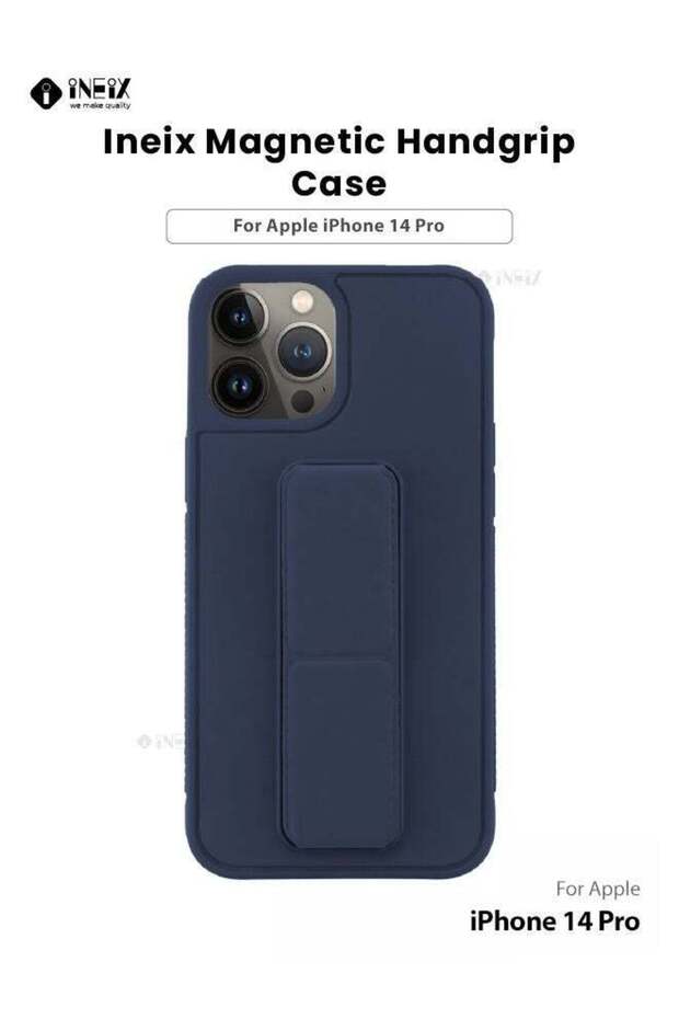 جراب حامل يد مغناطيسي 3 في 1 لهاتف Apple iPhone 14 Pro