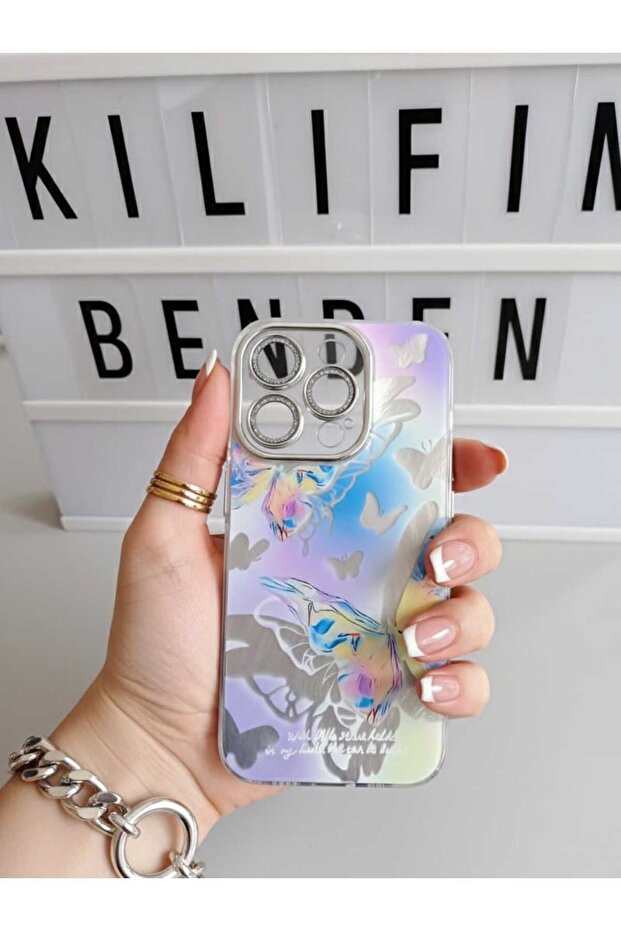 موديل حافظة آيفون 15 برو بنمط الفراشة - 1