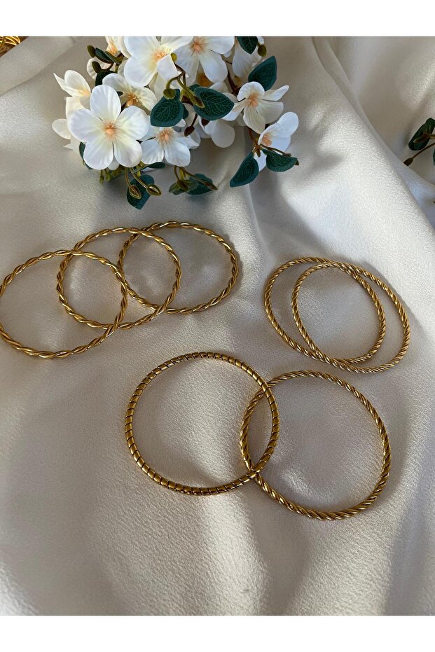 Burgu Çelik Bilezik - 1