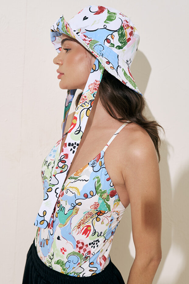 BAĞLAMALI BUCKET ŞAPKA SUMMER - 2