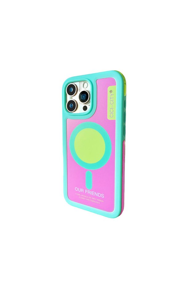 iPhone 16 Pro Green Magsafe Shockproof Case Compatible Premium Case Reinforced Corner + Camera