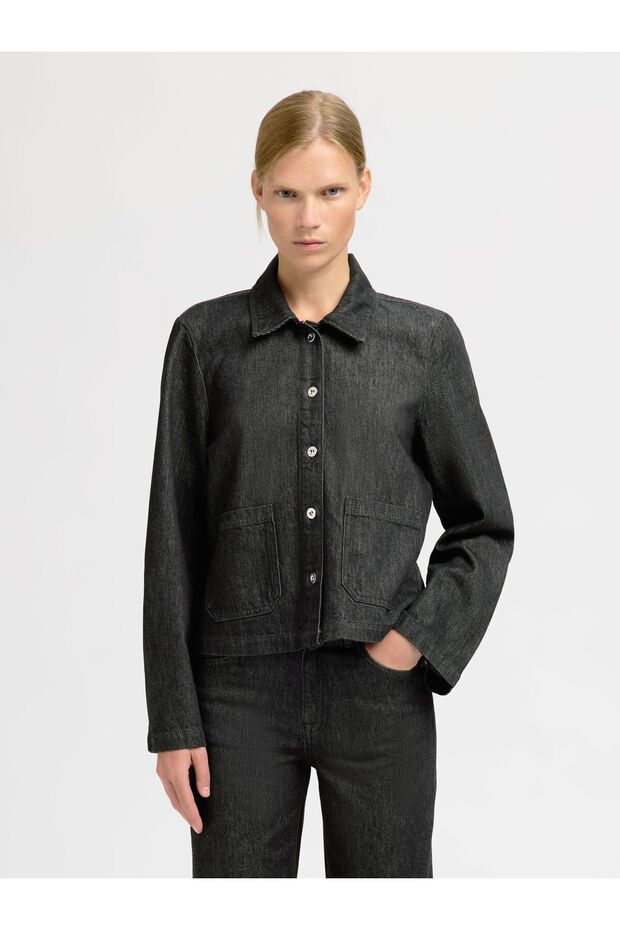 Jeanshemd Dark Wash - 1